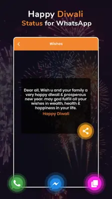 Happy Diwali Video Status 2023 android App screenshot 0